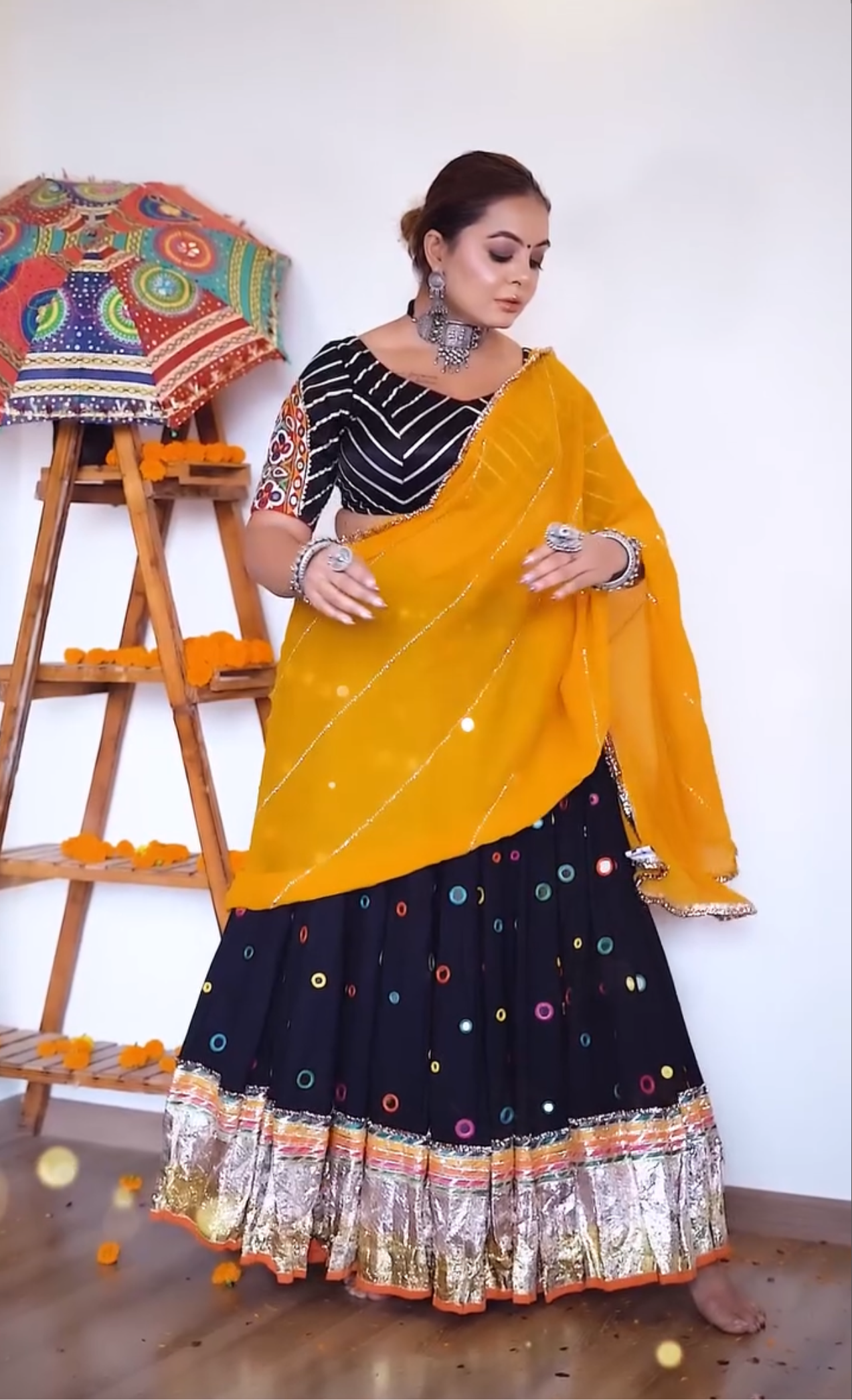 Shivali Multicolored Lehenga Set