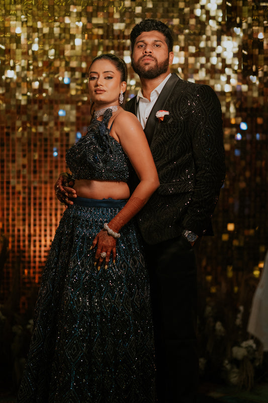 Aarti Sangeet Lehenga Set