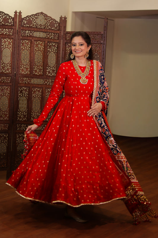Ankita Bohra - Patola Anarkali Set