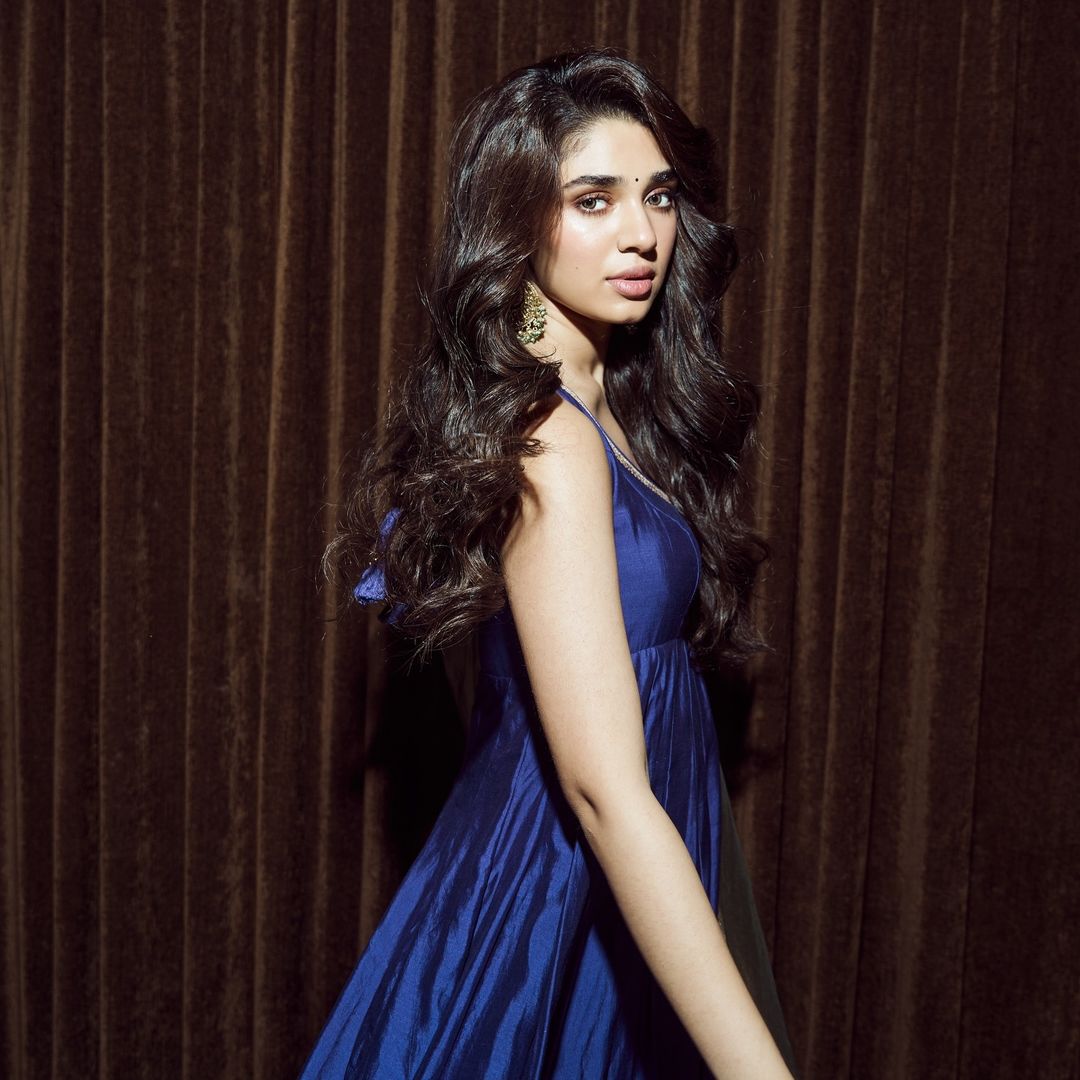 Krithi Shetty Anarkali Set