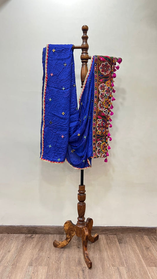 Modal With Patchwork Dupatta