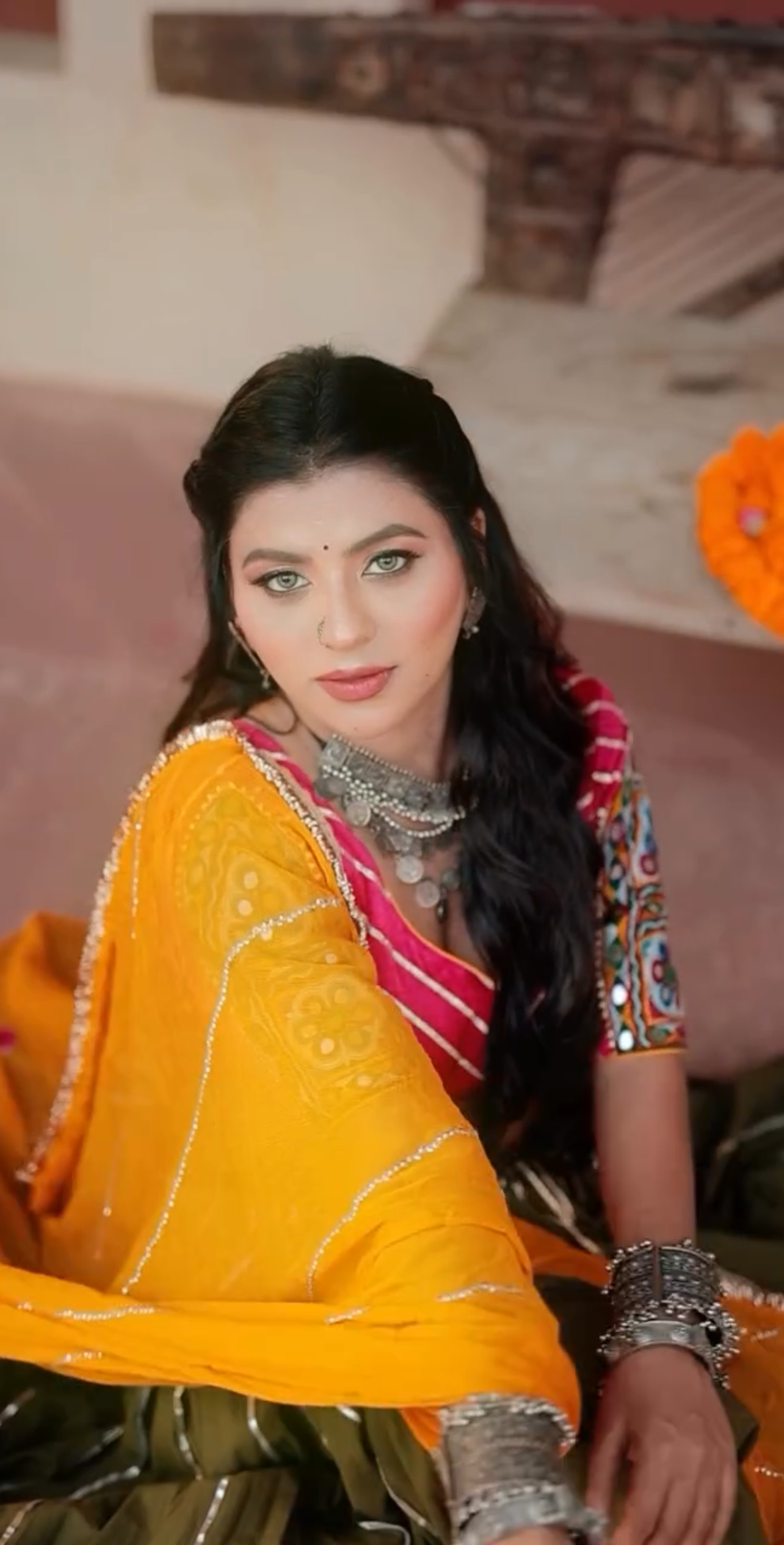 Sana Green Lehenga Set