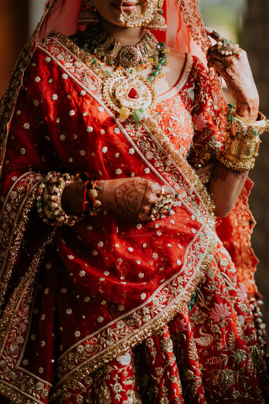 Aarti Heavy Bridal Lehenga Set