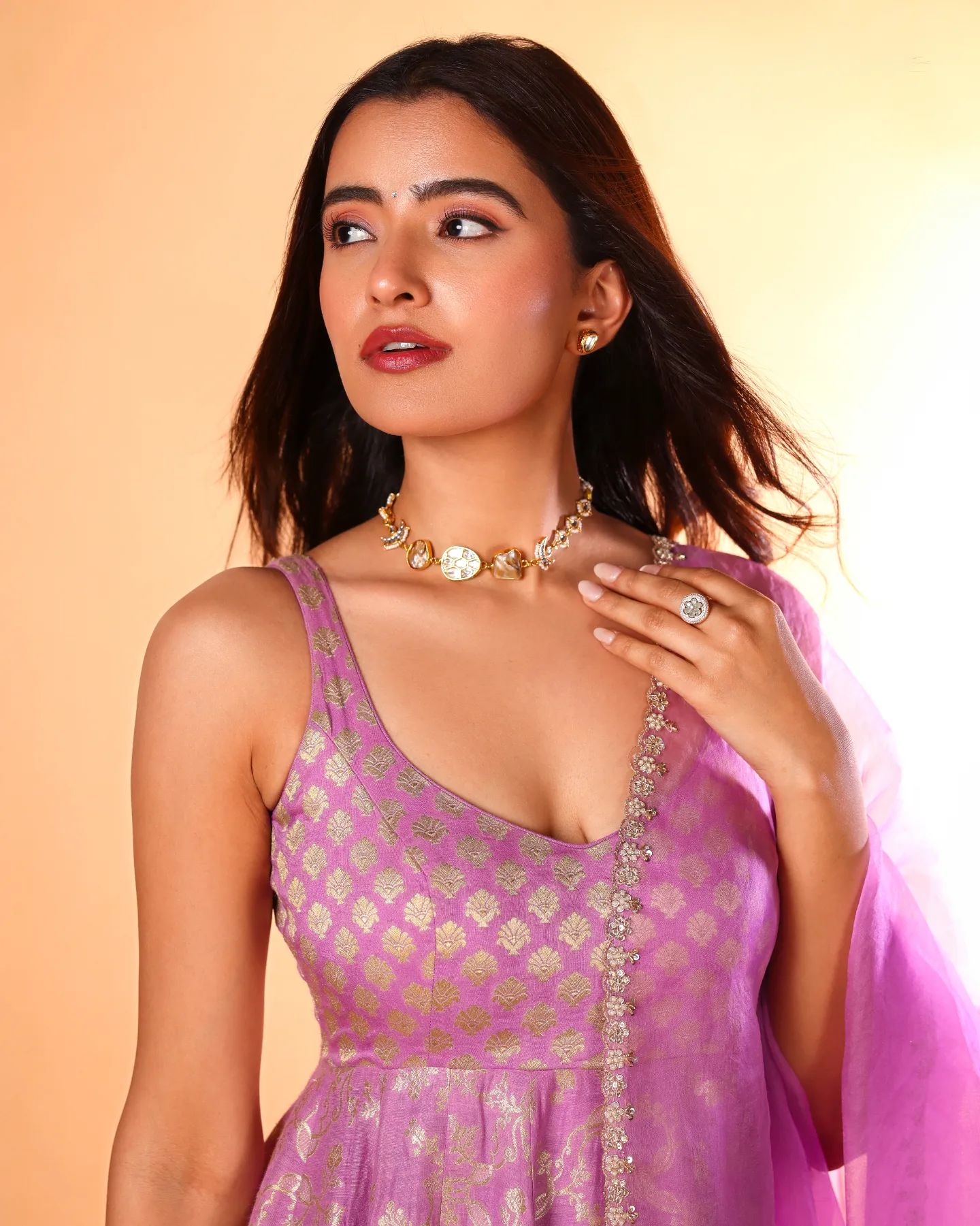 Rukshar Dhillon Anarkali Set