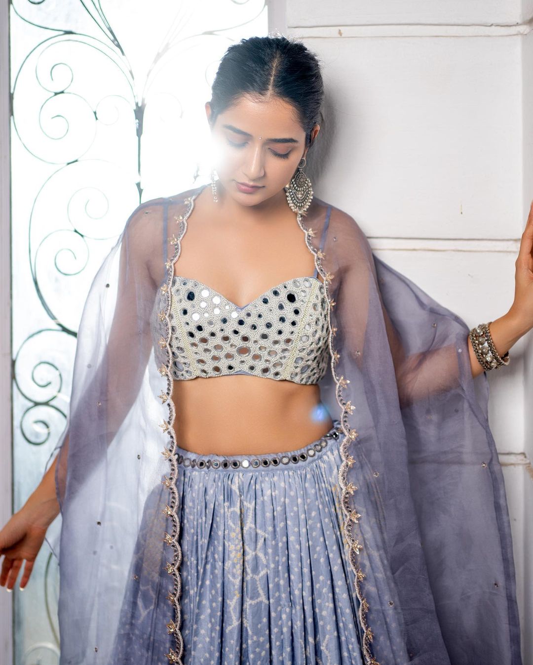 Ashika Ranganath Lehenga Set