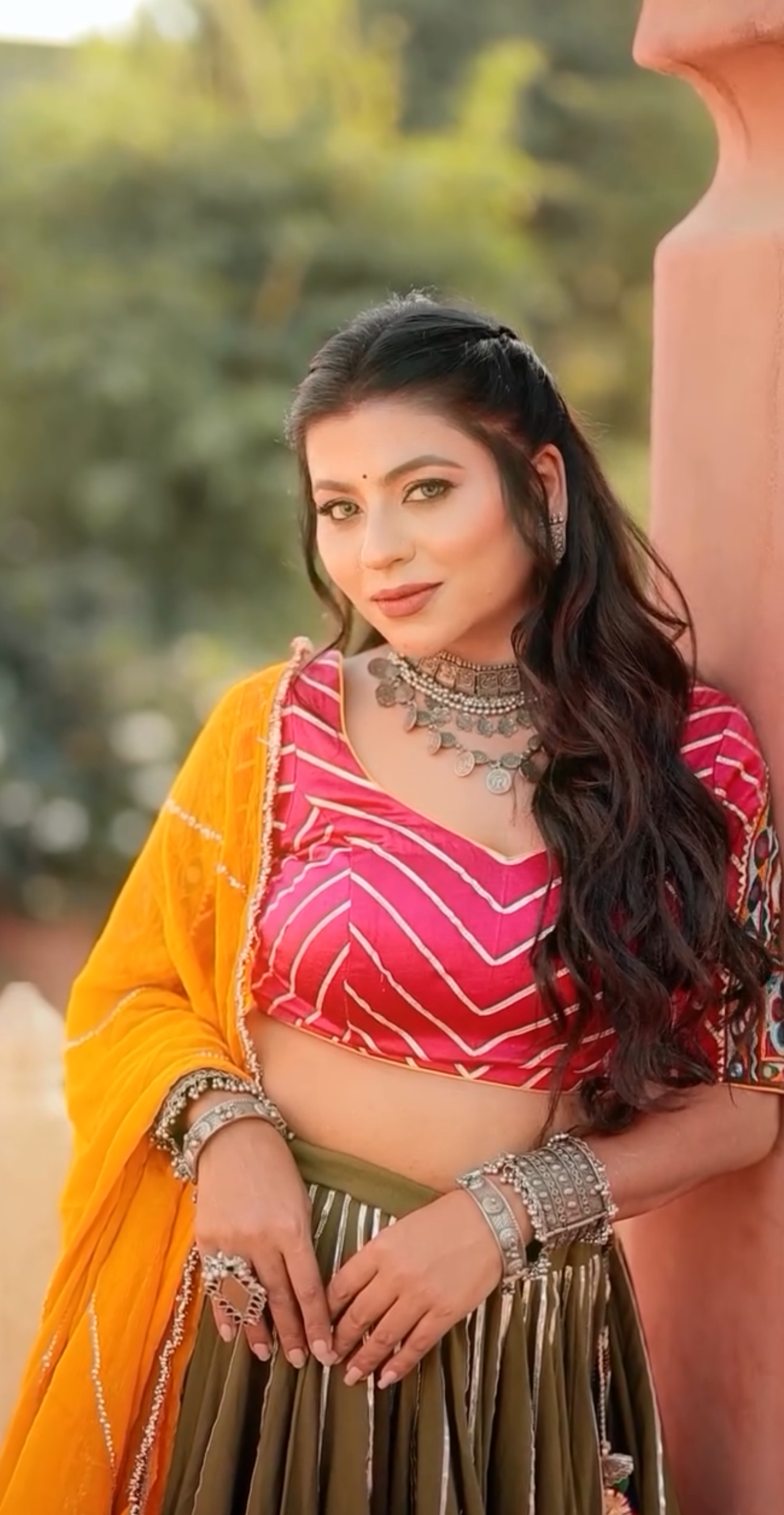 Sana Green Lehenga Set