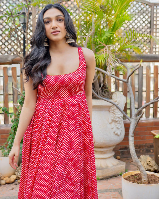 Tanisha Santoshi Anarkali Set