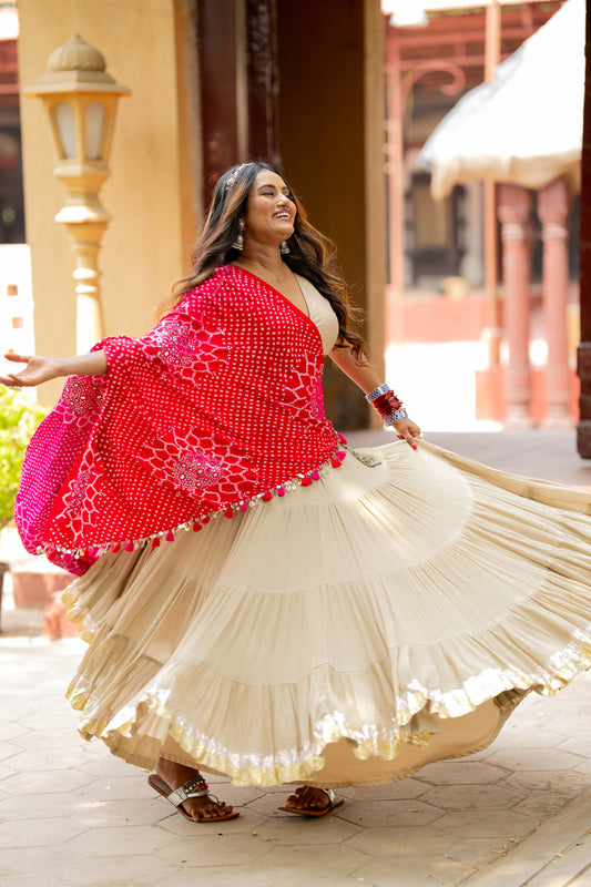 Surajmukhi Lehenga Set - Anjanase