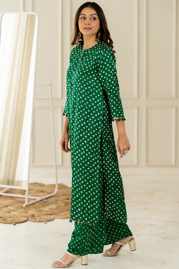 Bandhani Coord Set - Anjanase