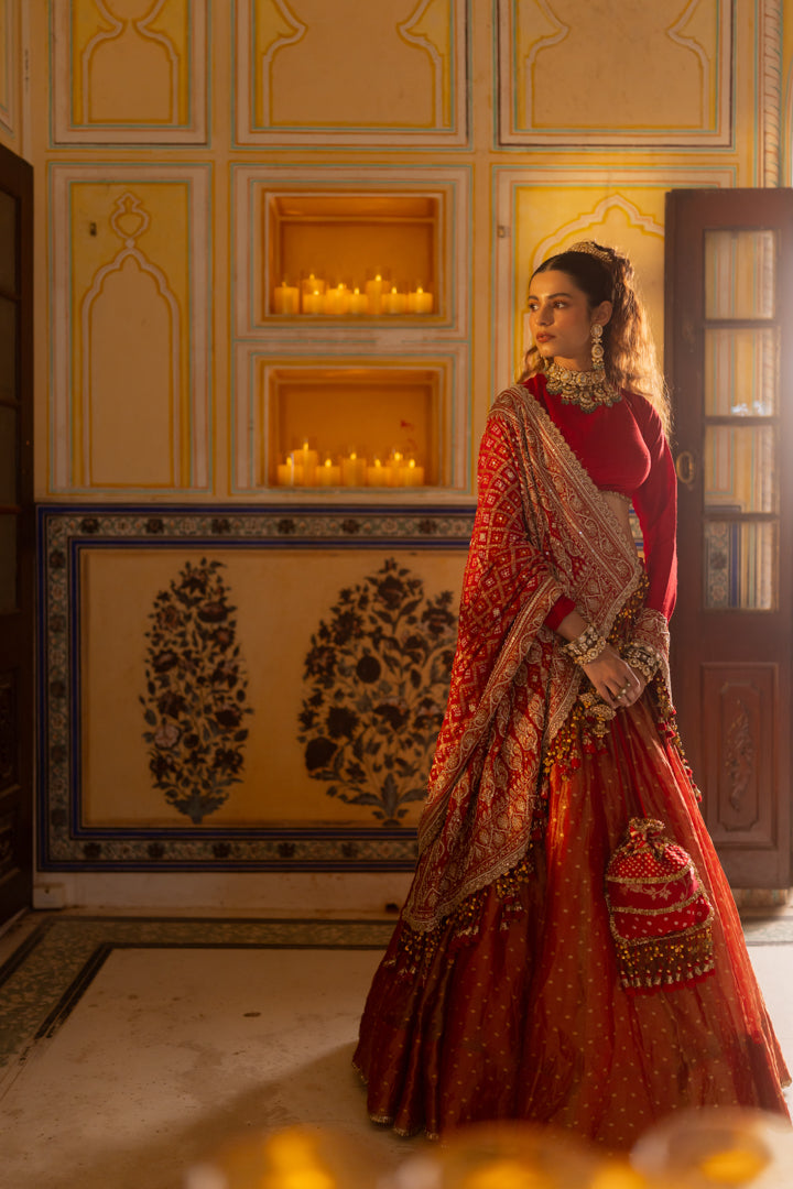 Raswa Lehenga Set