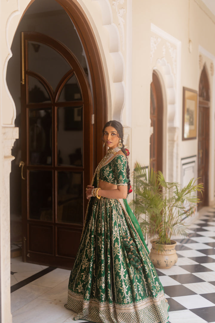 Pashmina Lehenga Set