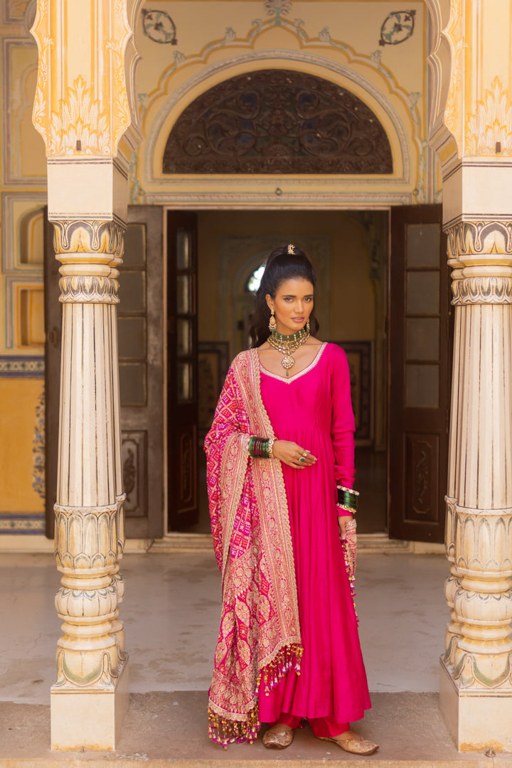 Reva Anarkali Set