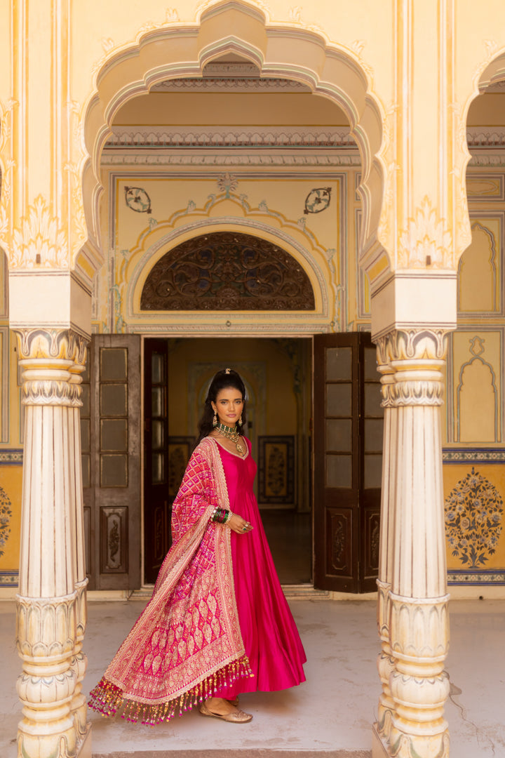 Reva Anarkali Set