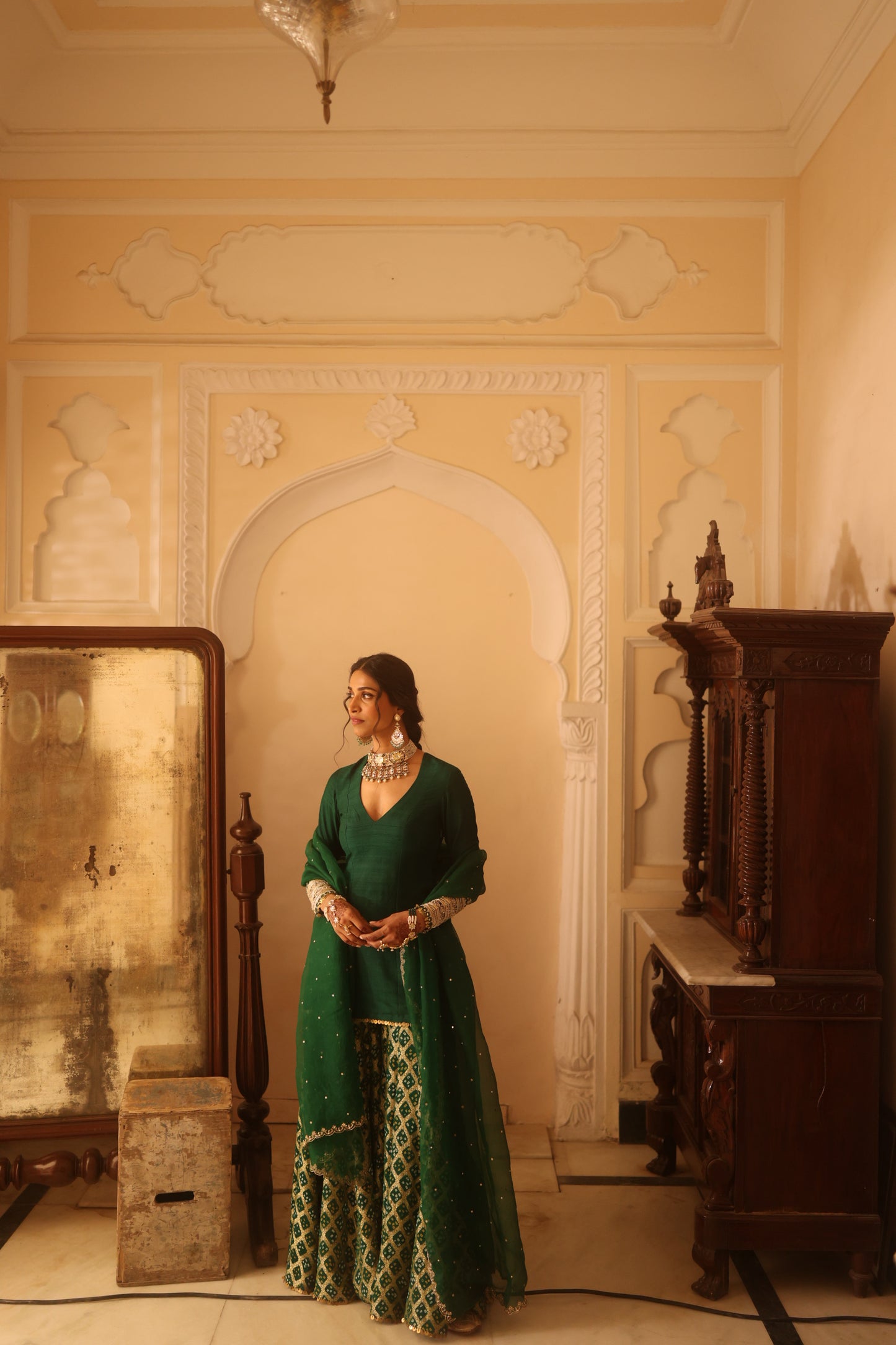 Shravya Sharara Set