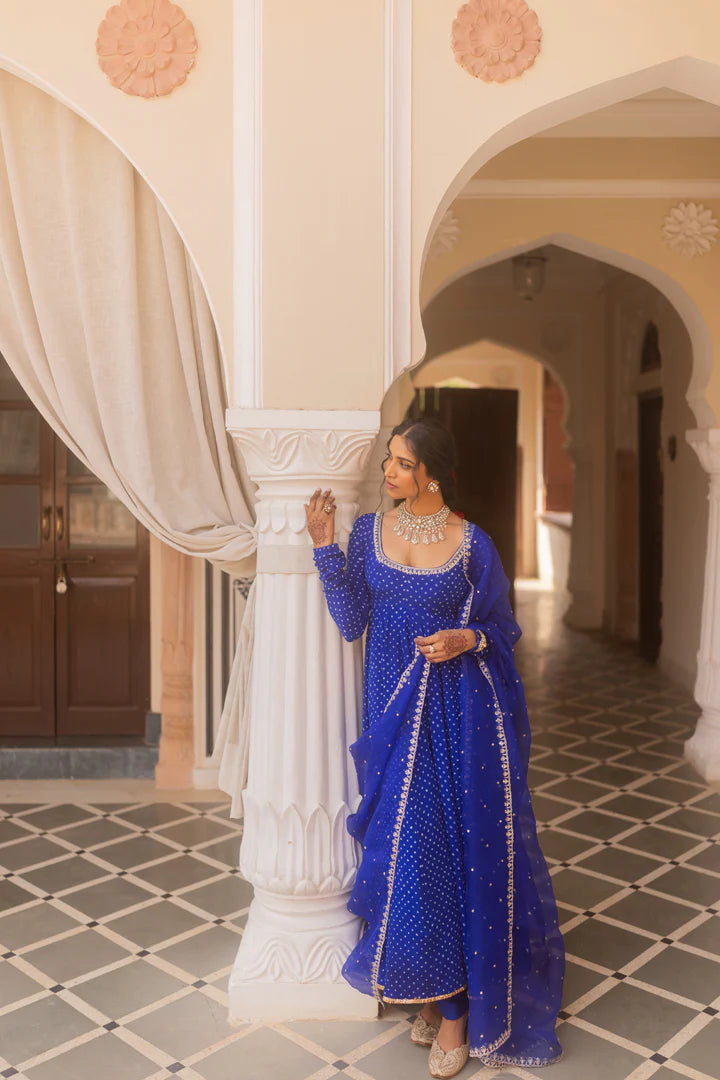 Ankita Bohra Veena Anarkali Set