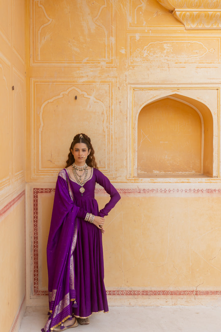 Latika Anarkali Set