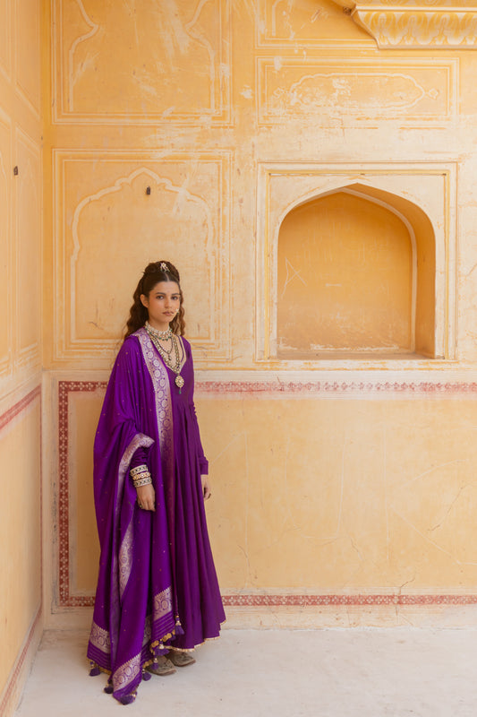 Mrigesha Anarkali Set