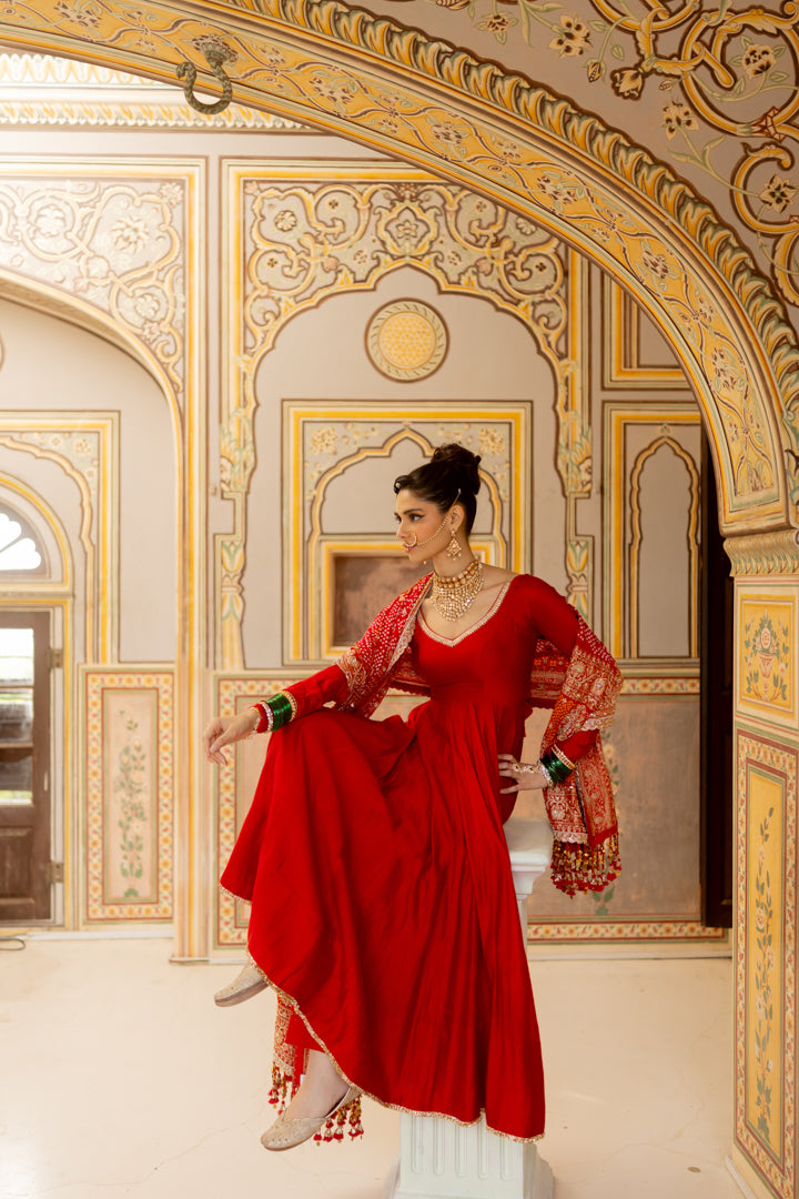 Roohi Anarkali Set