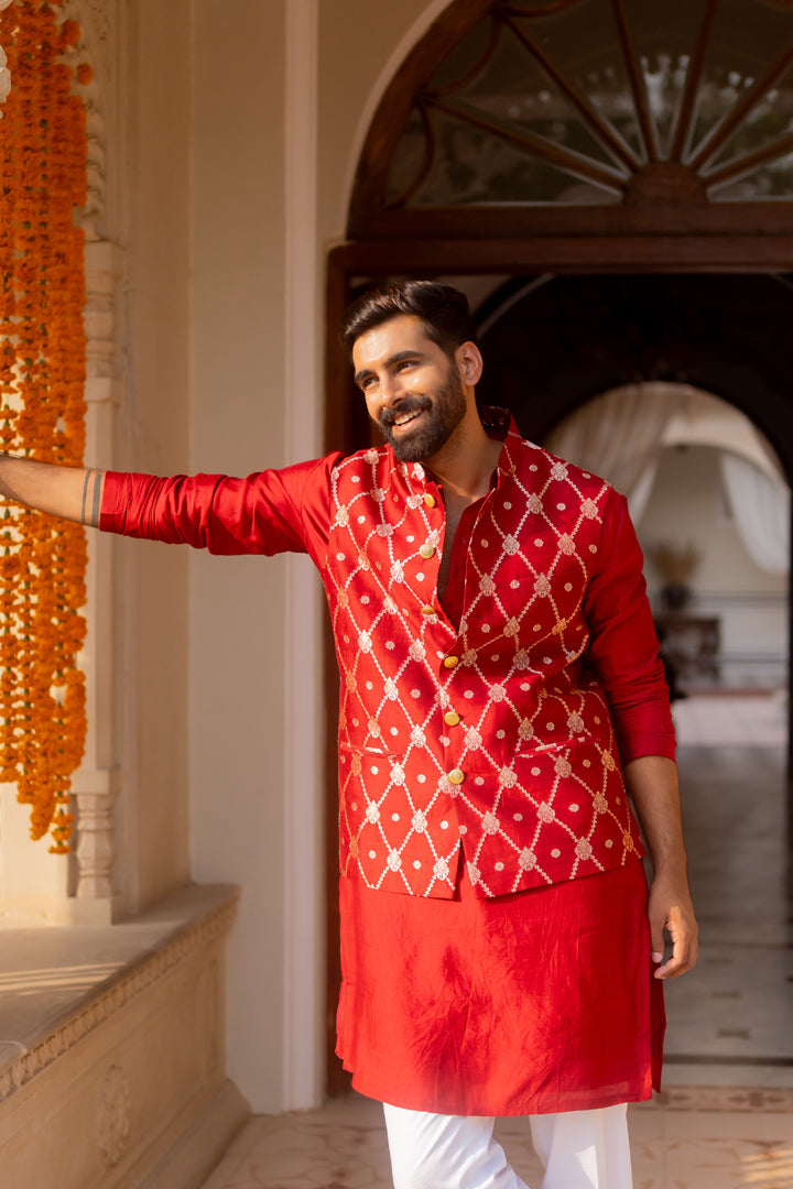 Piyush Koti Kurta Set
