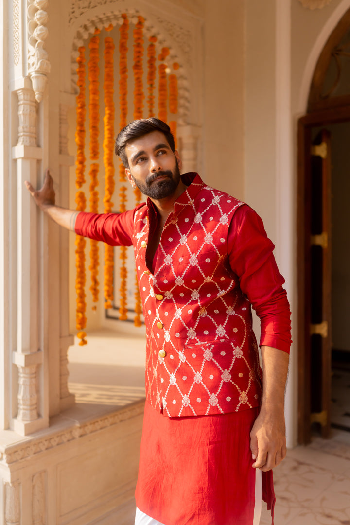 Piyush Koti Kurta Set