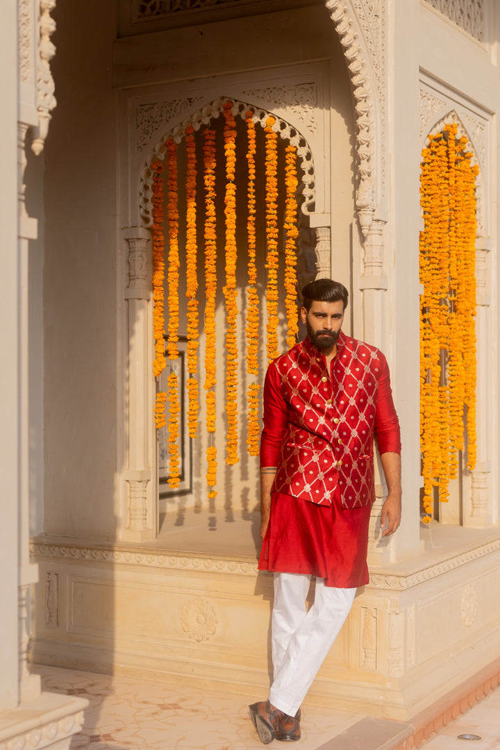 Piyush Koti Kurta Set