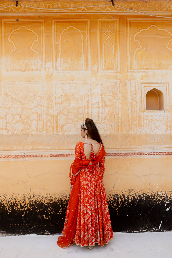 Ajara Anarkali Set