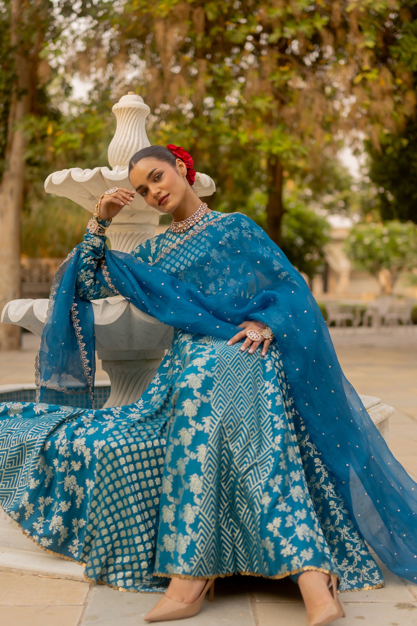 Vaani Anarkali Set