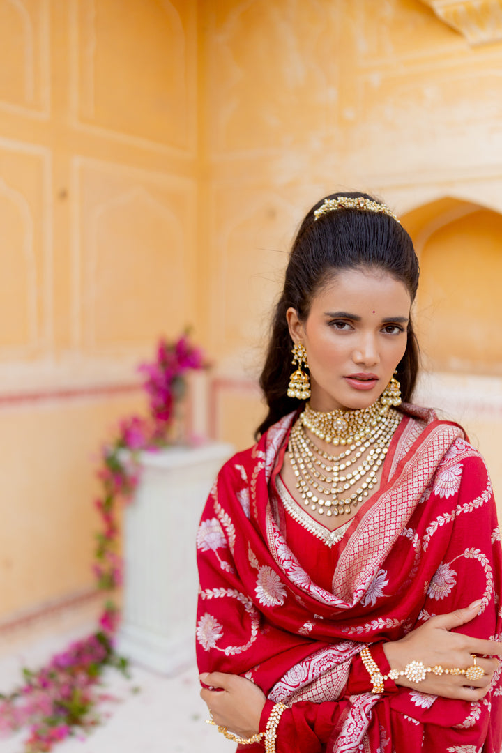 Suvarna Anarkali Set