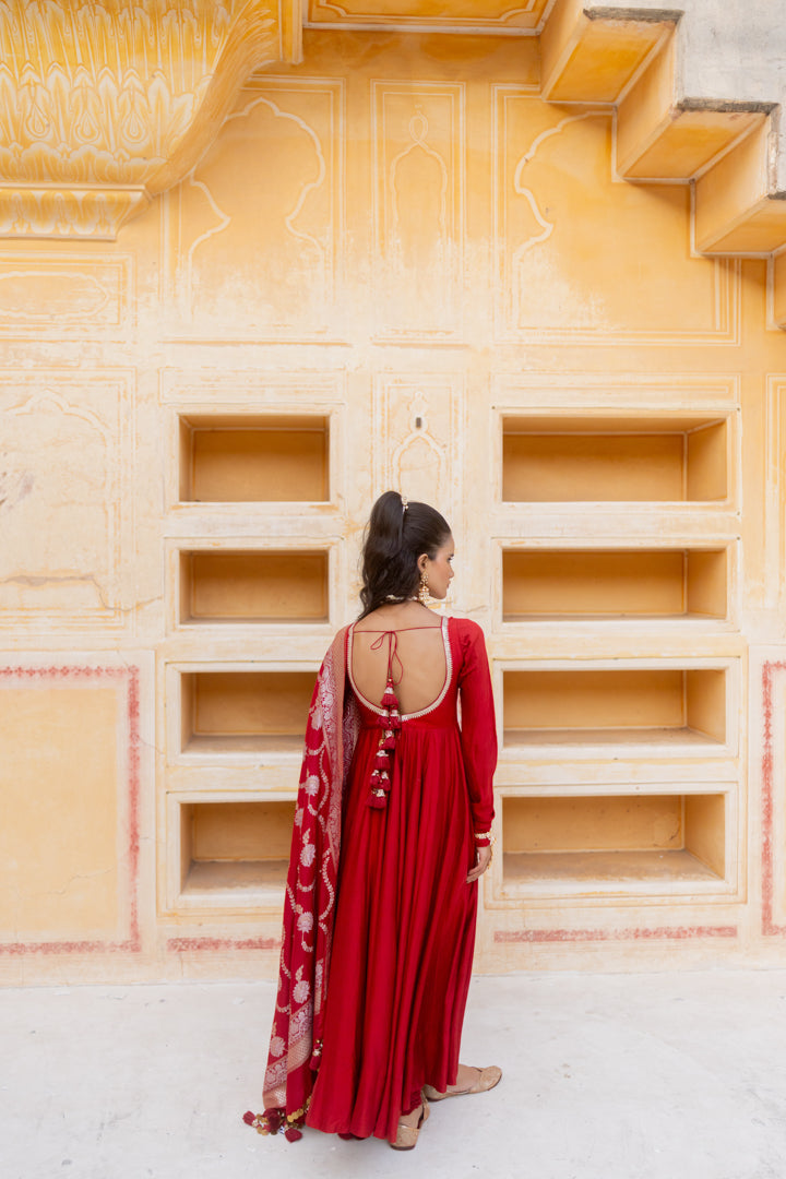 Mrigesha Anarkali Set