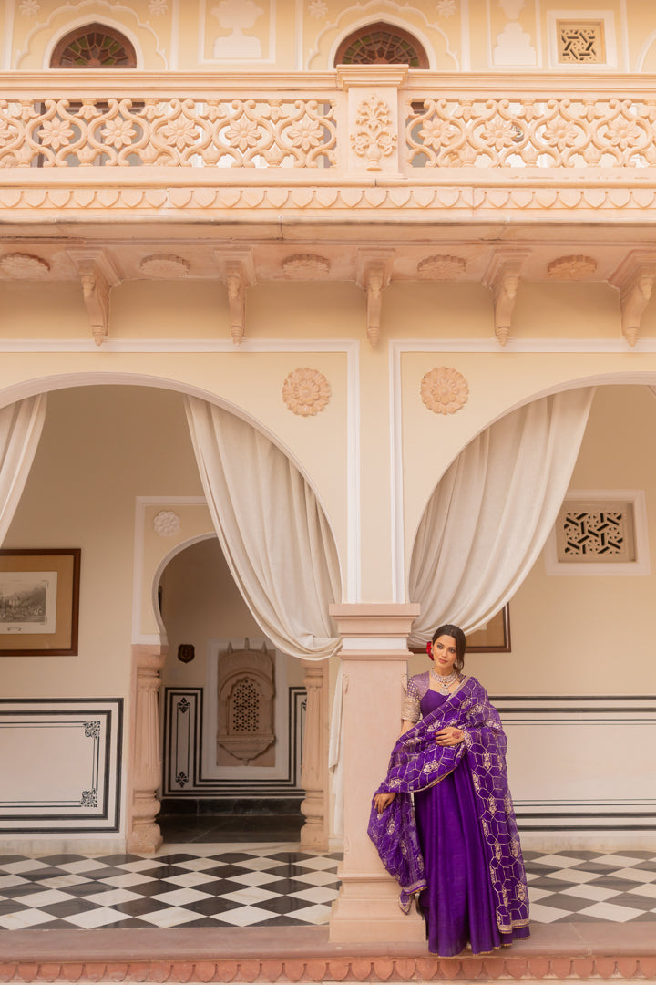 Nisha Anarkali Set