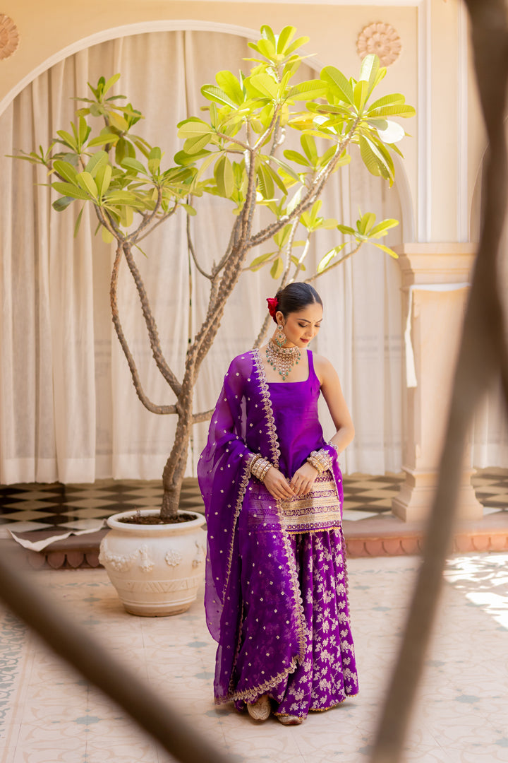 Vishwa Sharara Set
