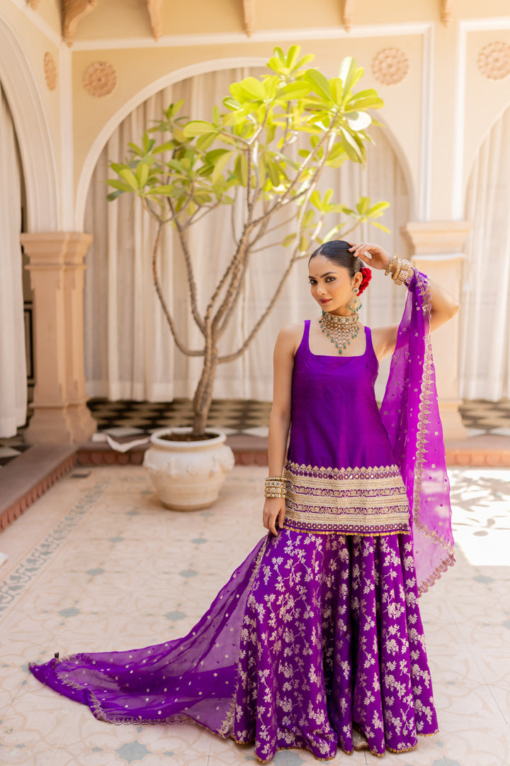 Vishwa Sharara Set