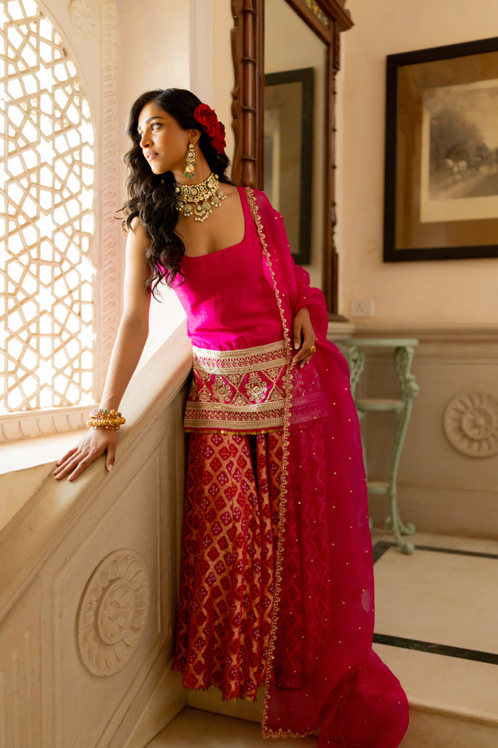 Vedika Sharara Set