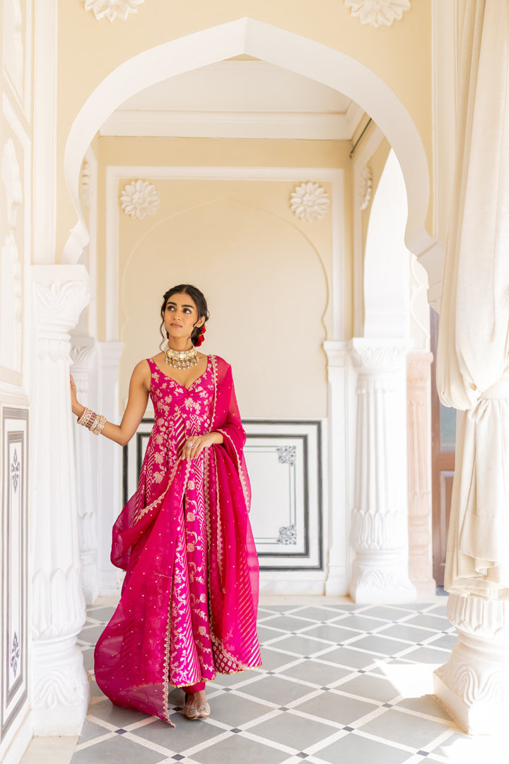 Mukta Anarkali set