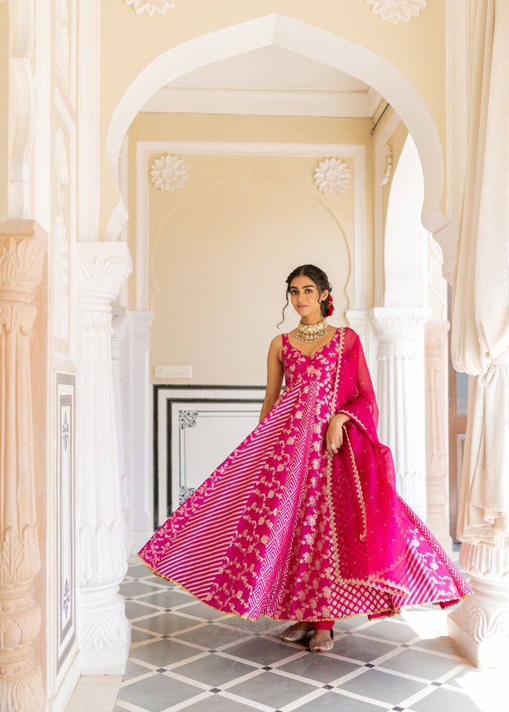 Mukta Anarkali set