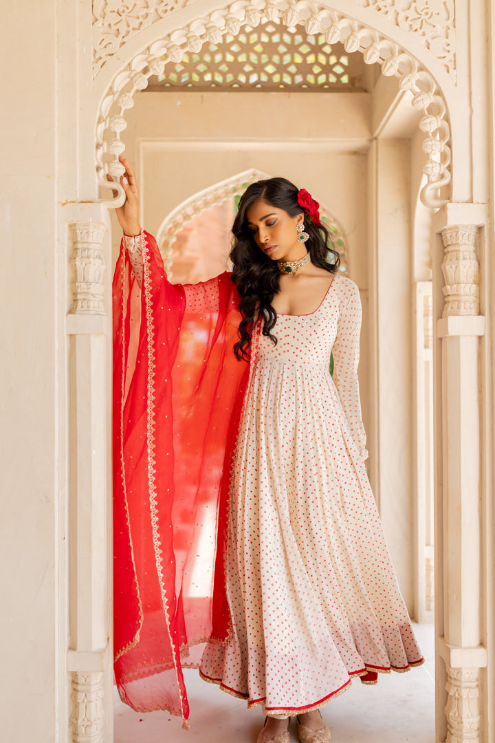 Aarvi Anarkali Set