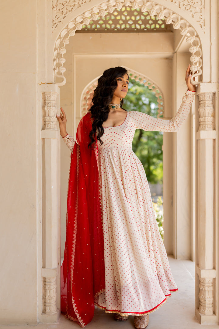 Aarvi Anarkali Set