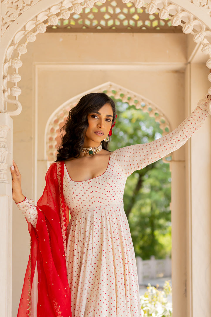 Aarvi Anarkali Set