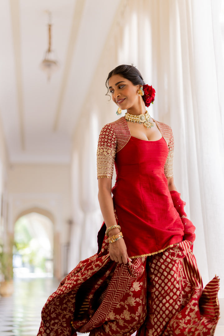 Kashvi Sharara Set