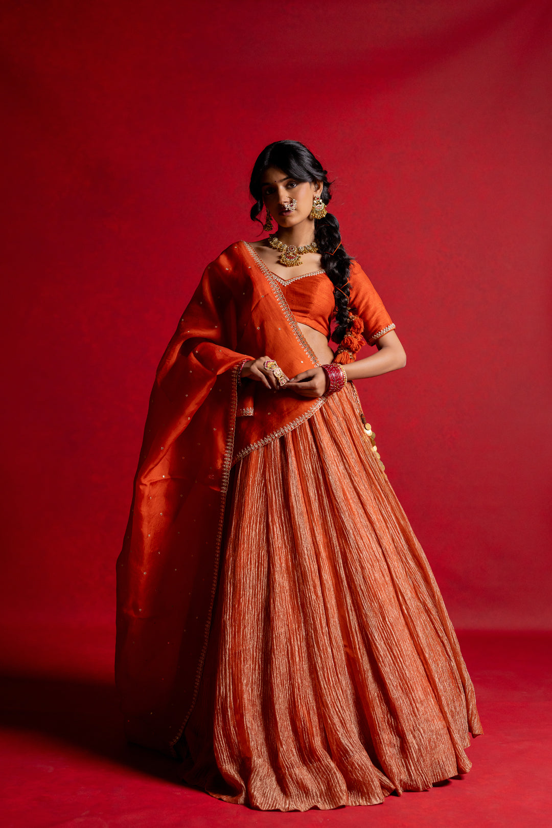 Ekani Lehenga Set