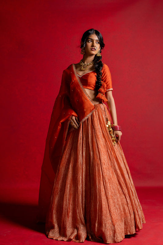 Ekani Lehenga Set