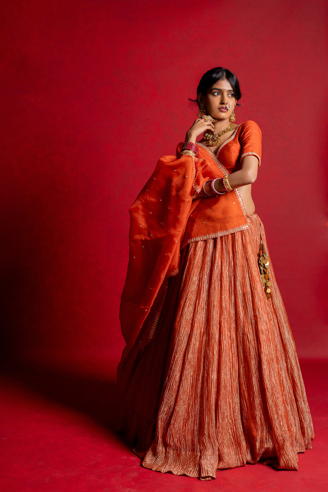 Ekani Lehenga Set
