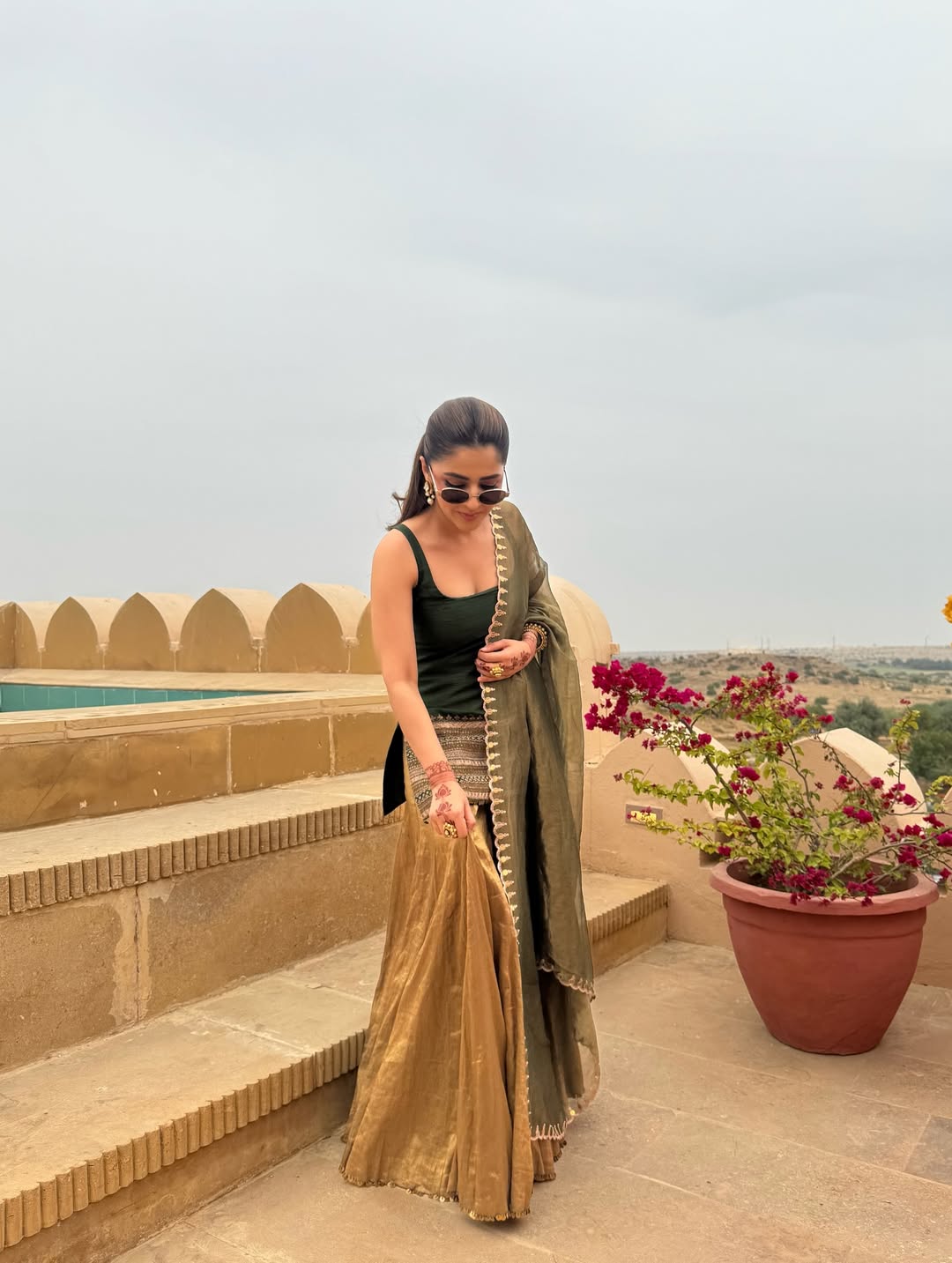 Isha Multani Sharara Set