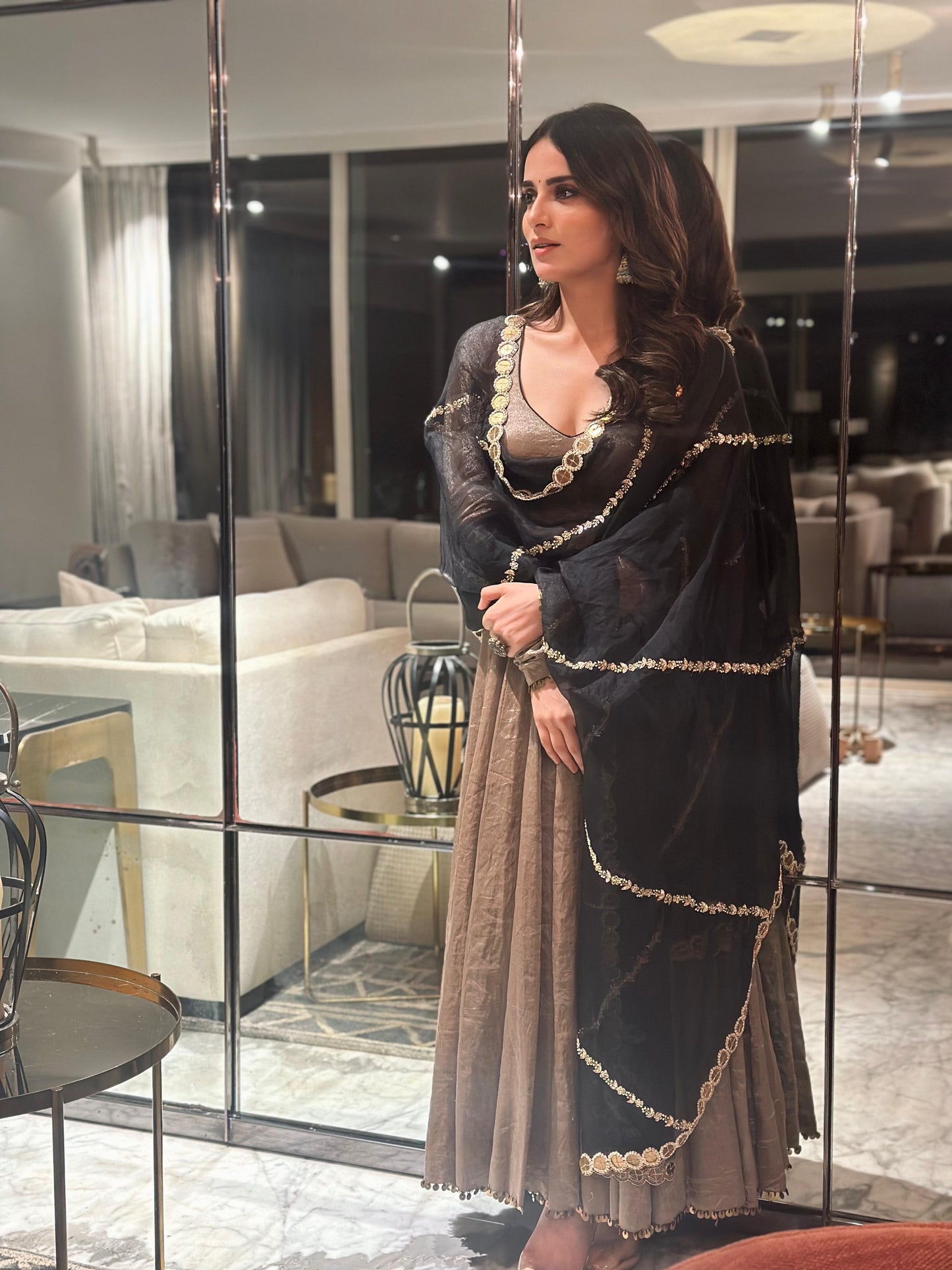 Radhikka Madan Anarkali Set