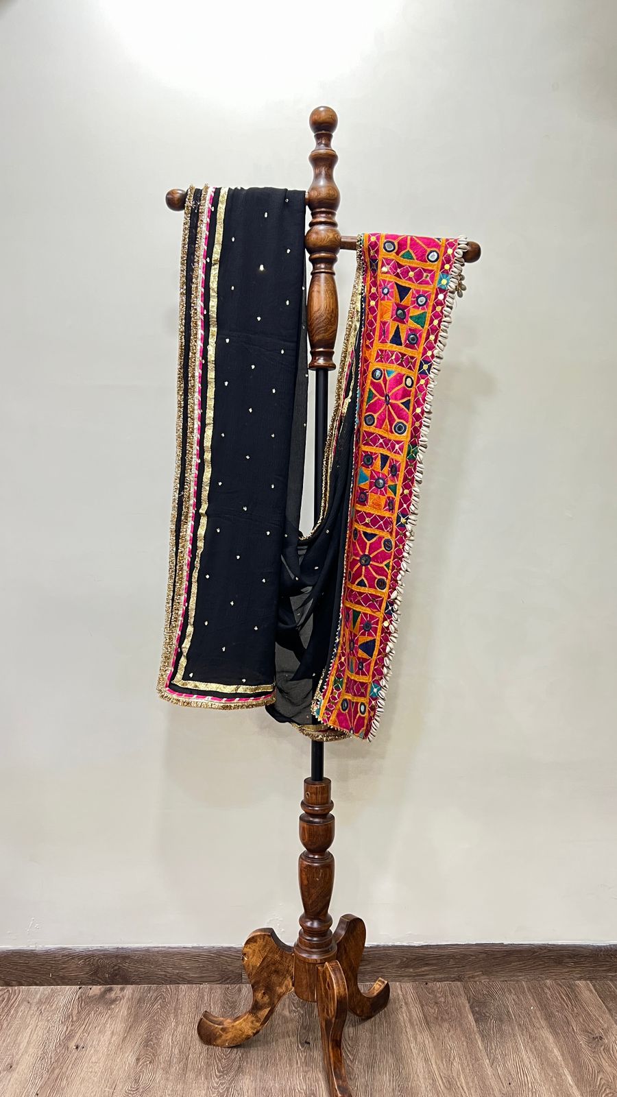 Chiffon With Patchwork Dupatta