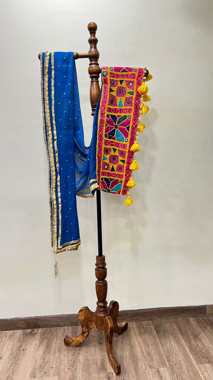 Chiffon With Patchwork Dupatta