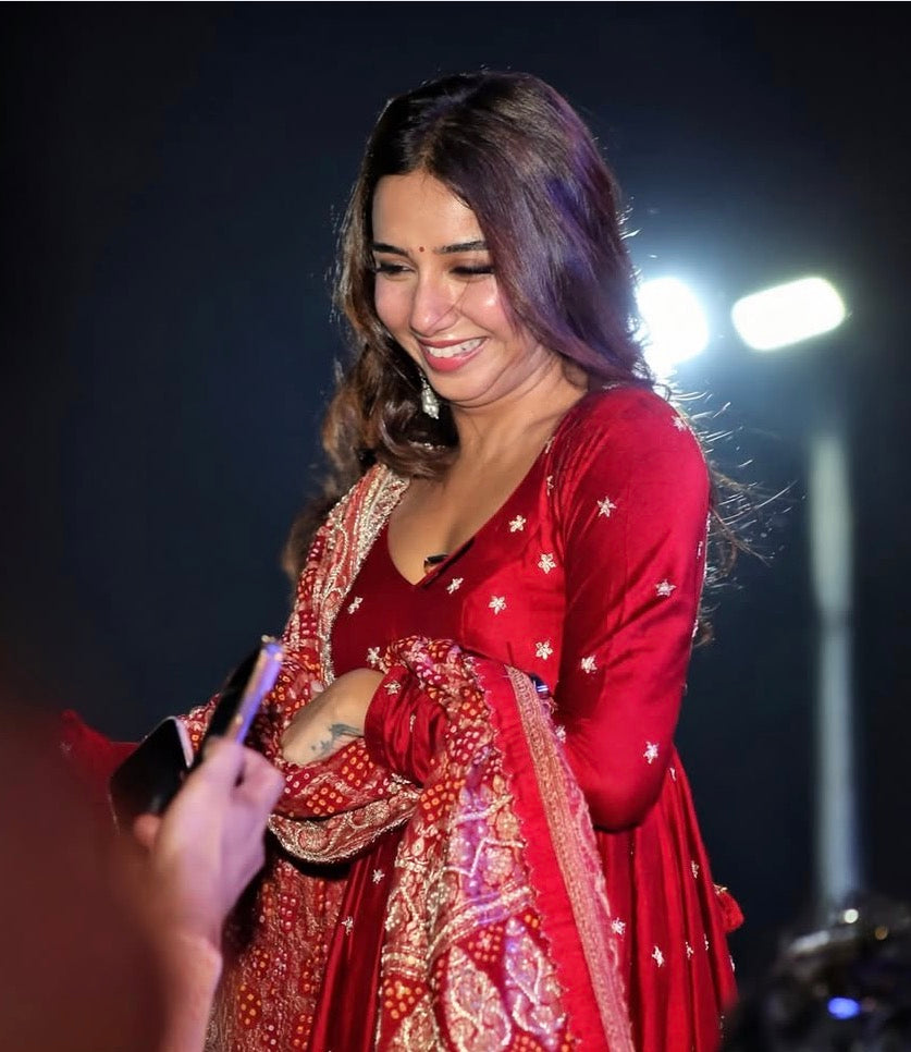 Prajakta Koli - Reva Anarkali Set