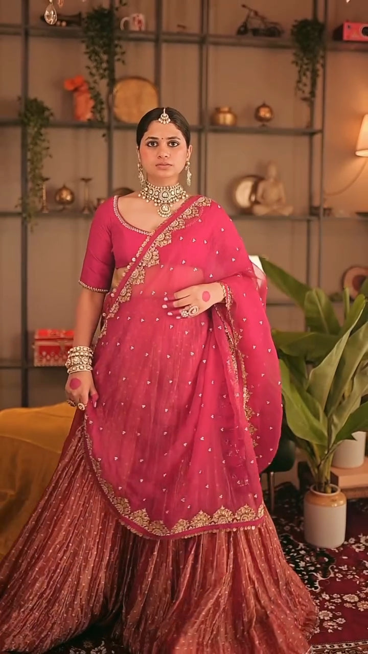 Srishti Dani Lehenga Set
