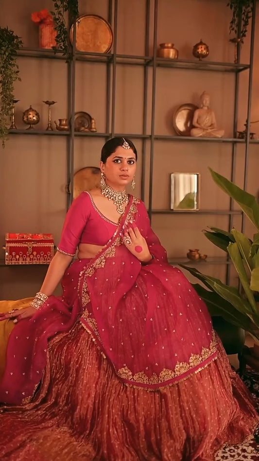 Srishti Dani Lehenga Set