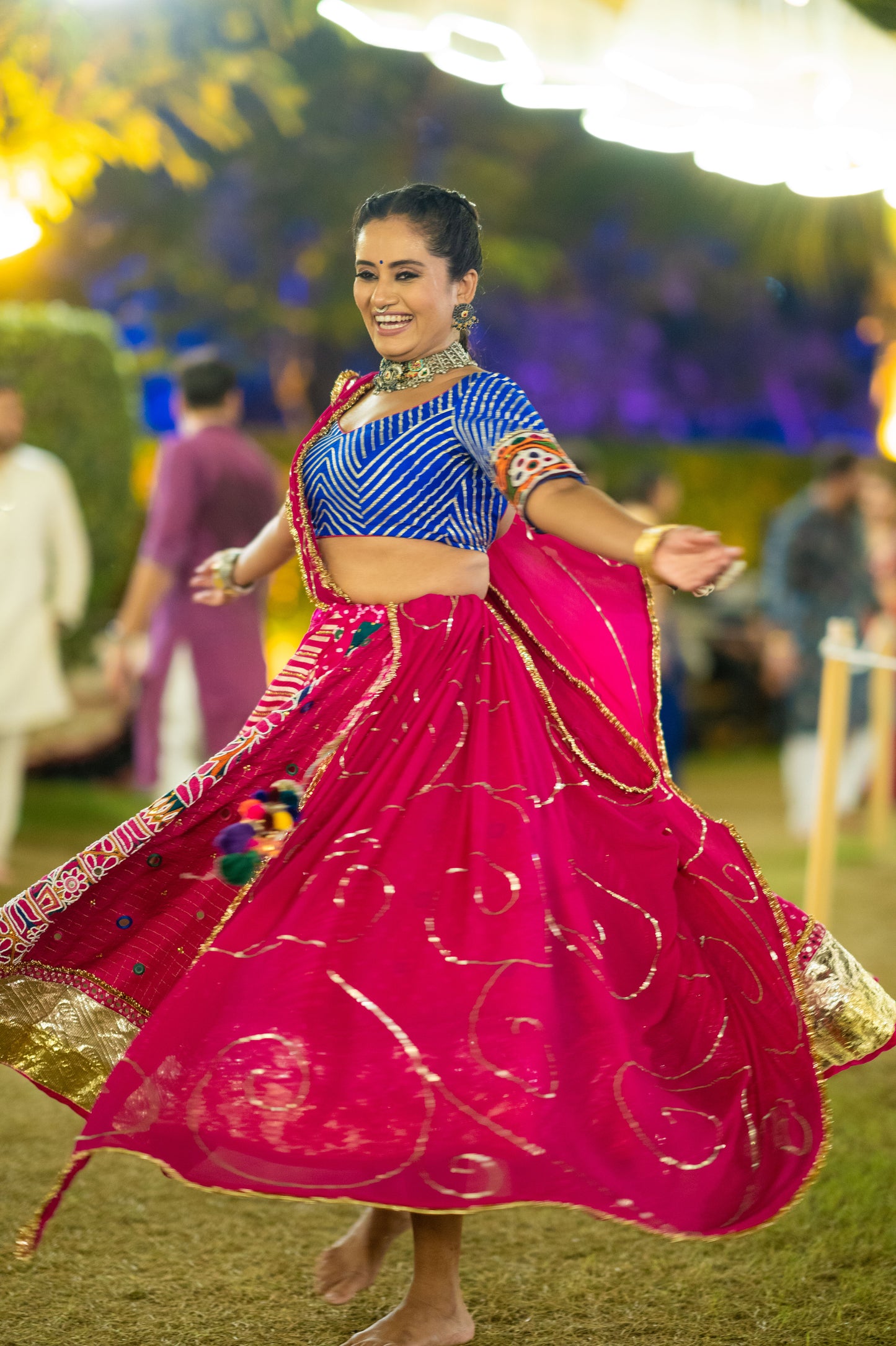 Pink Heavy Lehenga Set